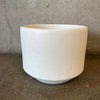 Vintage Small White Gainey Ceramics Painter Pot