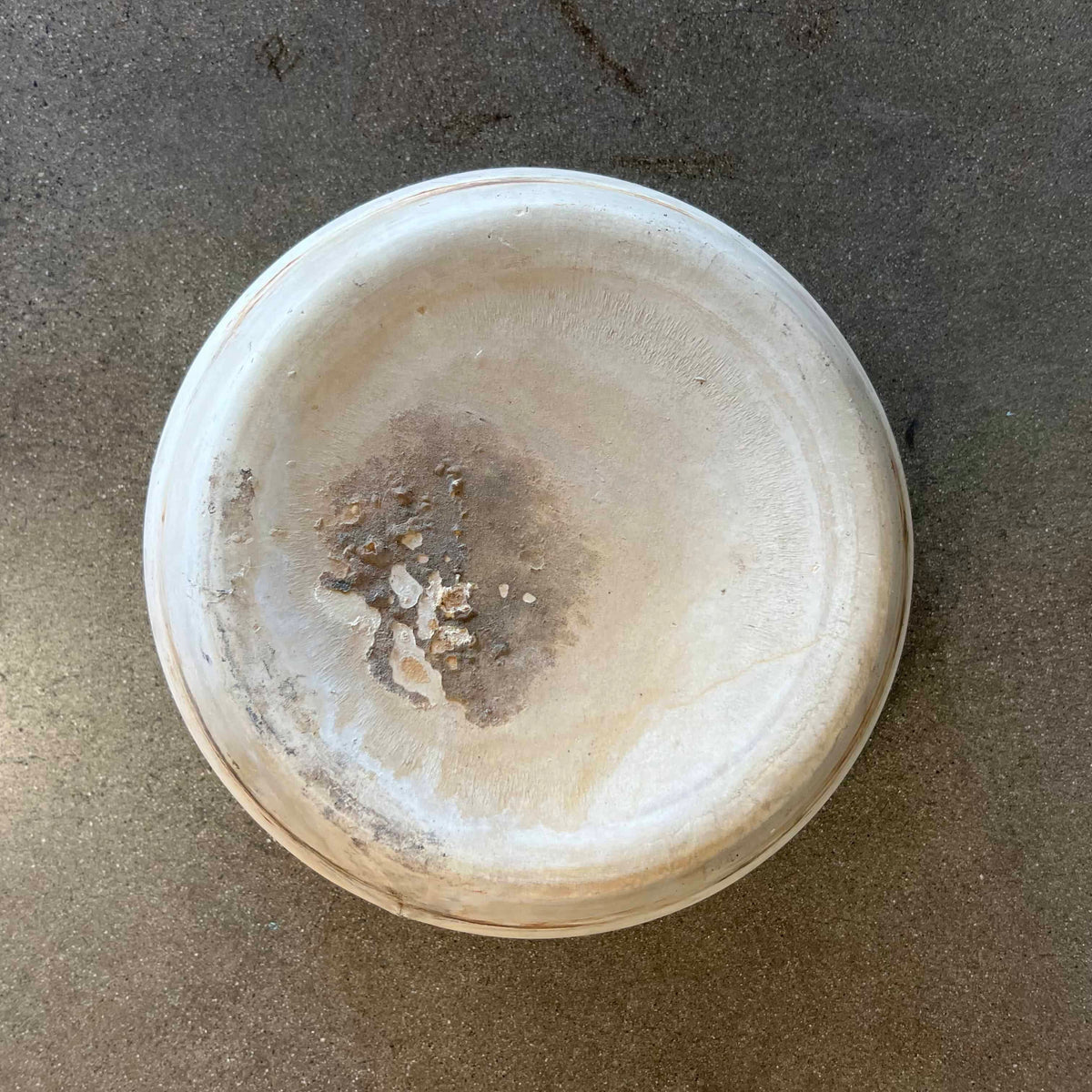 Early Mid Century Modern F-12 Bisque Pot With Original Stand