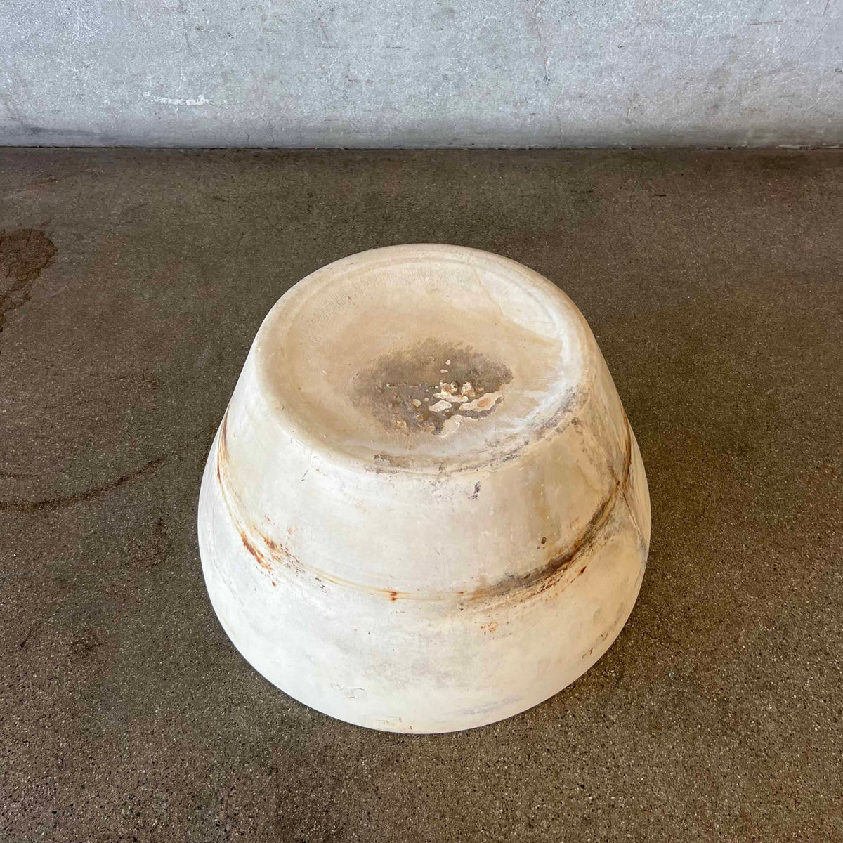 Early Mid Century Modern F-12 Bisque Pot With Original Stand