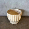 Vintage Mid Century Planter Pot By Bauer - Bisque Finish