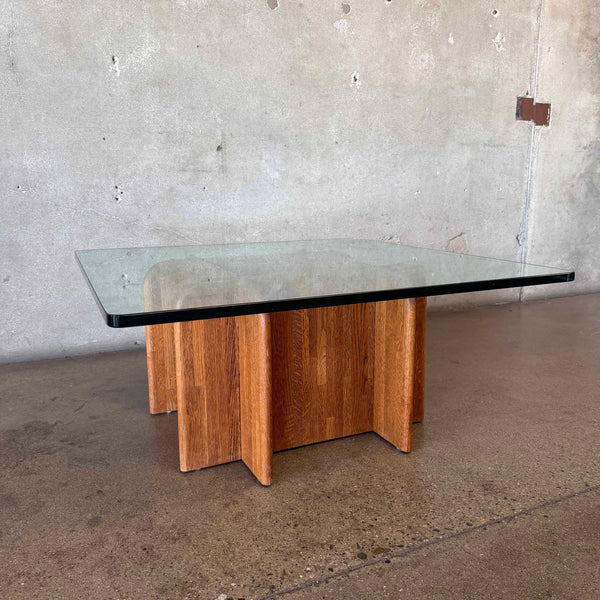 Terra Golden Oak Coffee Table By Charles Gibilterra