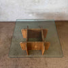Terra Golden Oak Coffee Table By Charles Gibilterra