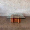 Terra Golden Oak Coffee Table By Charles Gibilterra