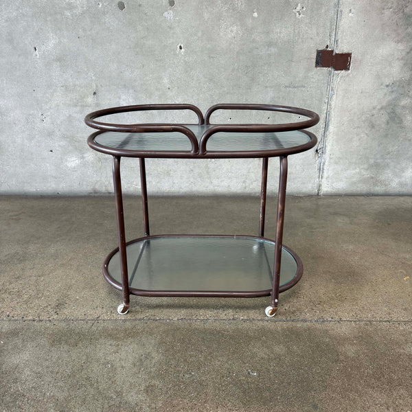 Vintage Brown Jordan Bar Cart