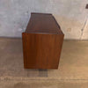 Vintage Solid Wood Mid Century Modern Credenza By Conant Ball Furniture Co.