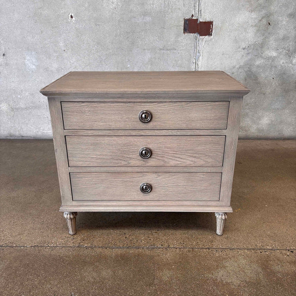 Restoration Hardware Three Drawer Chest With Key