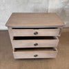 Restoration Hardware Three Drawer Chest With Key