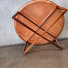 Vintage Mid Century Modern Bernhart Round Coffee Table
