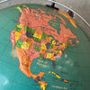Vintage Soviet Era Nystrom Readiness Raised Relied 16" School Globe