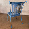 Pair of Vintage Salterini Style Iron Patio Chairs
