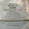 Vintage 1960's National Geographic 12" Globe