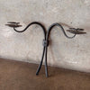 Pair of Wrought Iron Candle Sconces
