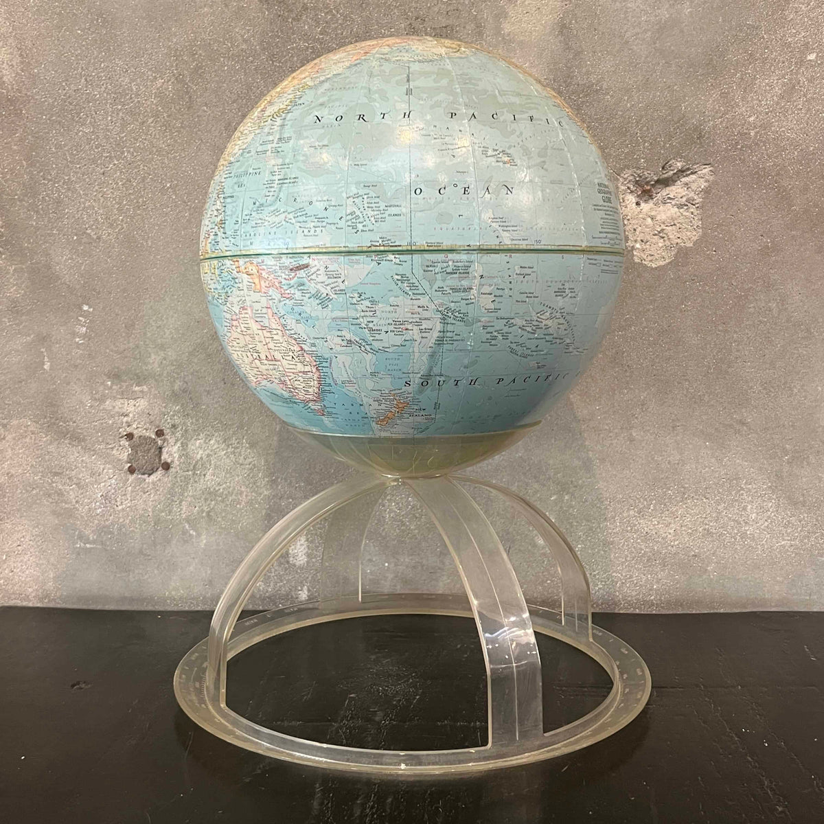 Vintage 1960's National Geographic 12" Globe