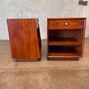 Pair of Drexel Declaration Night Stands Walnut