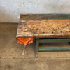 1920's Work Bench/Wood Worker Bench - Great Bar on Desk