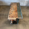 1920's Work Bench/Wood Worker Bench - Great Bar on Desk