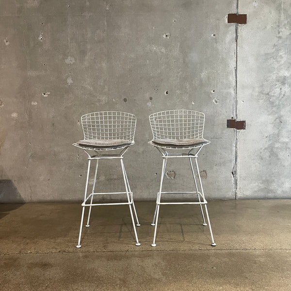 Pair of Harry Bertoia Style Stools