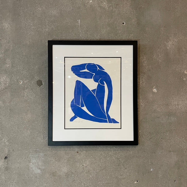 Henri Matisse (Blue Nude II) Framed Print