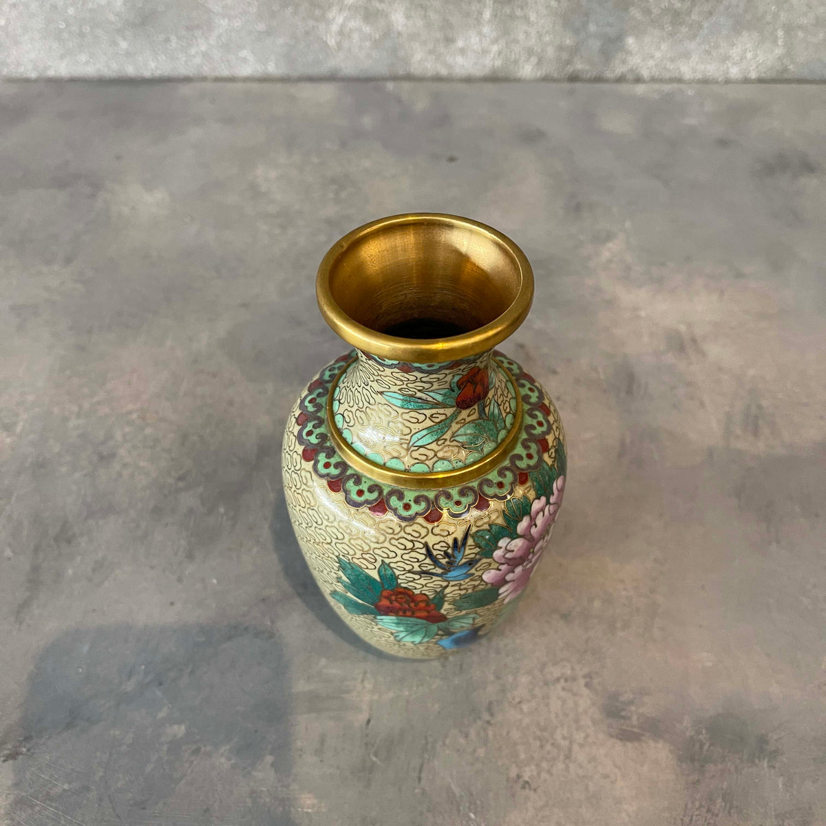 Vintage Cloisonné Vase