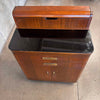 Vintage Hamilton Art Deco Dental Cabinet w/ Glass Top