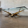 Brutalist Torch Cut Coffee Table Circa 1970's - Silas Seandel