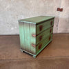 1930s Imperial Monterey-Era Low Dresser - Mahogany With Original Green Finish
