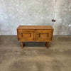 Mid Century Sled Base Credenza