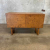 Mid Century Sled Base Credenza