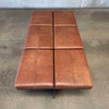 Leather Bench / Coffee Table