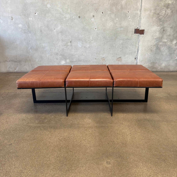 Leather Bench / Coffee Table