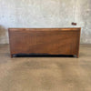 Mid Century Oak & Cork Credenza