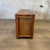Mid Century Oak & Cork Credenza