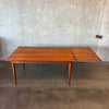 Vintage Mid Century Modern Teak Danish Dining Table