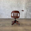 Antique Oak Desk Chair #1
