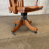 Antique Oak Desk Chair #2