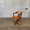 Antique Oak Desk Chair #2