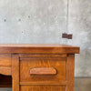 Antique Oak Desk