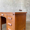 Antique Oak Desk