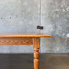 Vintage Pine Dining Table