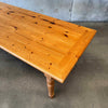 Vintage Pine Dining Table