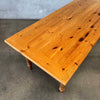 Vintage Pine Dining Table
