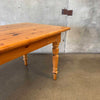Vintage Pine Dining Table