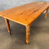 Vintage Pine Dining Table