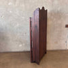 Spanish Revival Bookcase - 1930s Del Rey Mahogany - HOLD