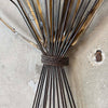 Vintage Torch Cut Cat Tails Sculpture - 1970s