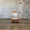 Shaker Maple & Woven Fabric Rocker