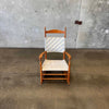 Shaker Maple & Woven Fabric Rocker