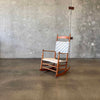 Shaker Maple & Woven Fabric Rocker