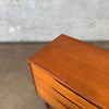 Danish Modern Teak Three Drawer Dresser