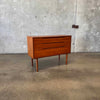 Danish Modern Teak Three Drawer Dresser